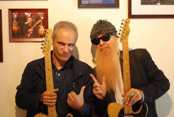 Nacho and Billy Gibbons